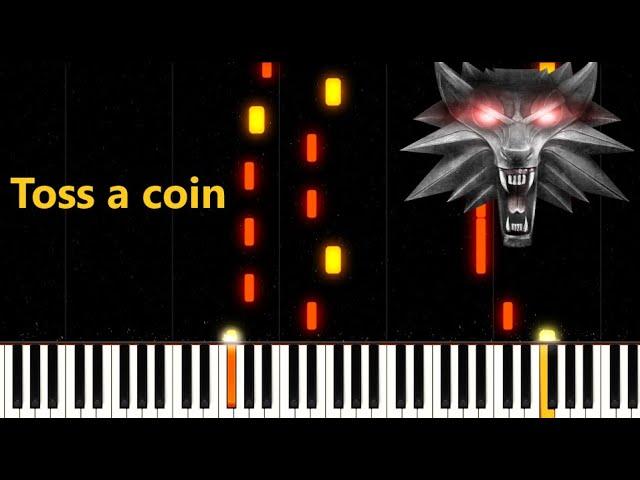 The Witcher - Toss A Coin to Your Witcher | Piano cover (piano tutorial)