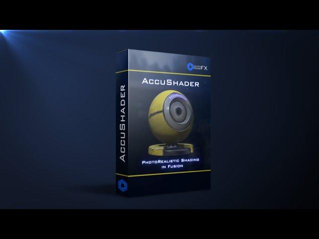 AccuShader | A Physical Based Shading Plugin for Fusion Studio