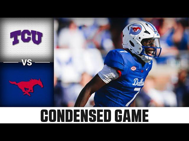 TCU vs. SMU Condensed Game | 2024 ACC Football