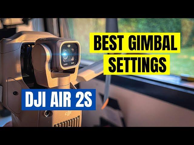 Best DJI Air 2S Gimbal Settings (and Yaw) for Cinematic Footage  DJI Air 2S Beginners Guide 