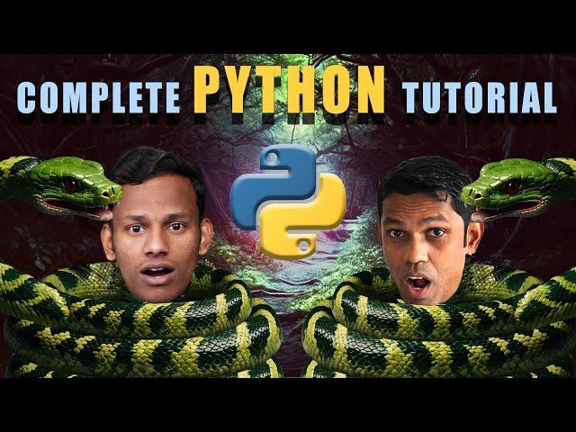 Python For Absolute Beginners  | Step-by-Step Full Python Course (No Experience Needed!)