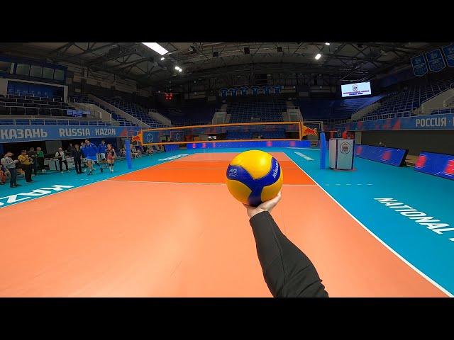 VOLLEYBALL FIRST PERSON GAME with Artem Volvich | ZENIT KAZAN | Middle blocker| Russia national Team