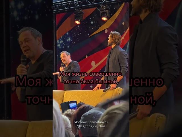 Сверхъестественные жёны Джареда Падалеки и Марка Шеппарда #shorts #jaredpadalecki #marksheppard