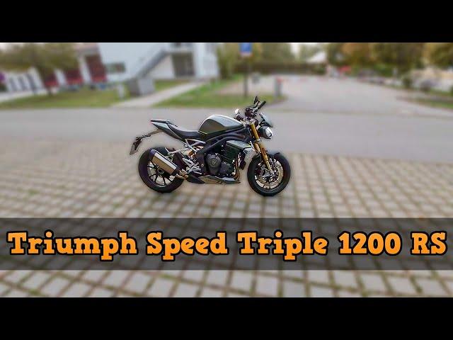 Erste Fahrt mit der 2023 Triumph Speed Triple 1200 RS