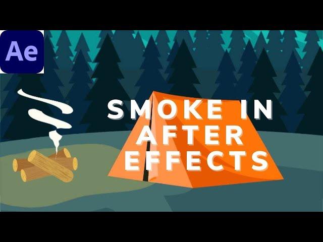 Smoke Animation in After Effects | IN UNDER 2 MINUTES