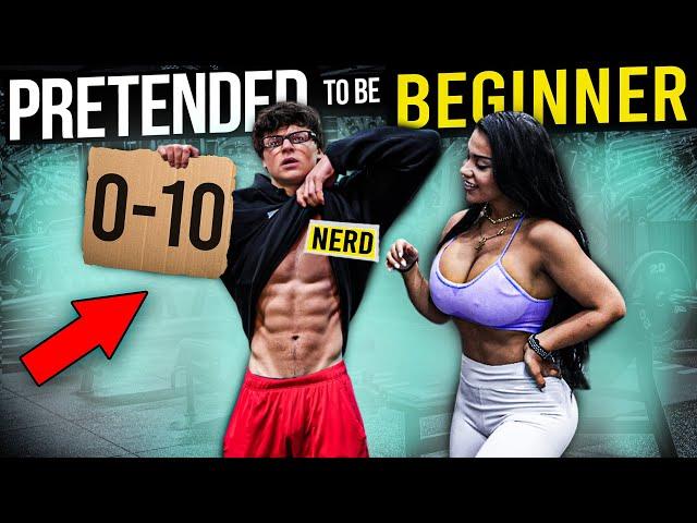 HOT GIRLS rate NERD's ABS & going NUTS... | EPIC Gym Prank as Old Man Powerlifter Anatoly cleaner