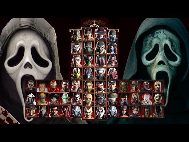 Mortal Kombat 9 - GHOSTFACE MOD - Expert Arcade Ladder - Gameplay @ (1080p) - 60ᶠᵖˢ 