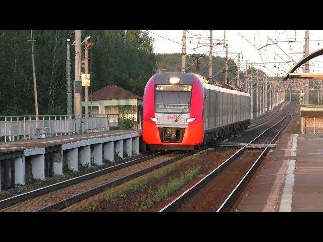 Электропоезд ЭС1-029 "Ласточка" Москва - Смоленск