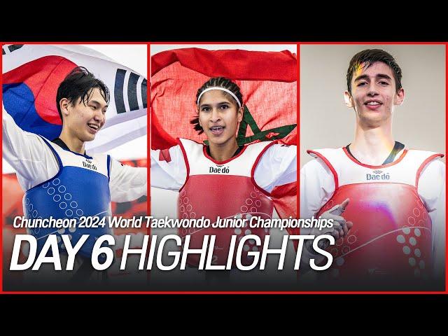 Day 6 Highlights | Chuncheon 2024 World Taekwondo Junior Championships