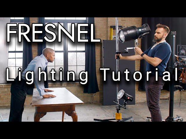 Fresnel Portrait Lighting: 3 B&W Setups for Stunning Hard Light Photography