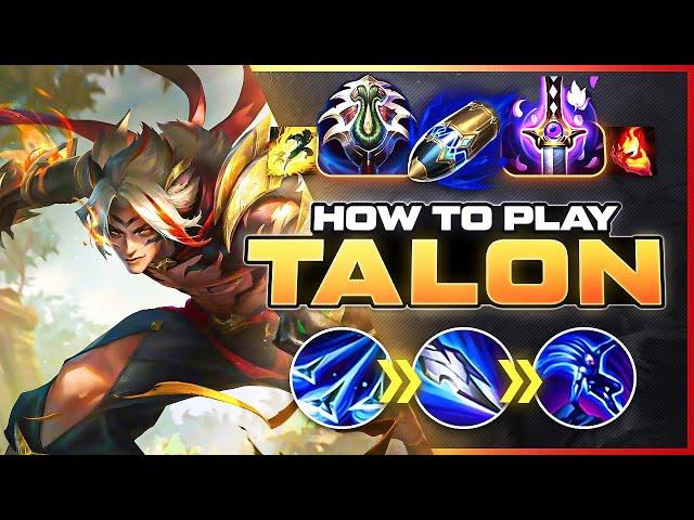 HOW TO PLAY TALON SEASON 14 | BEST Build & Runes | Season 14 Talon guide | League of Legends