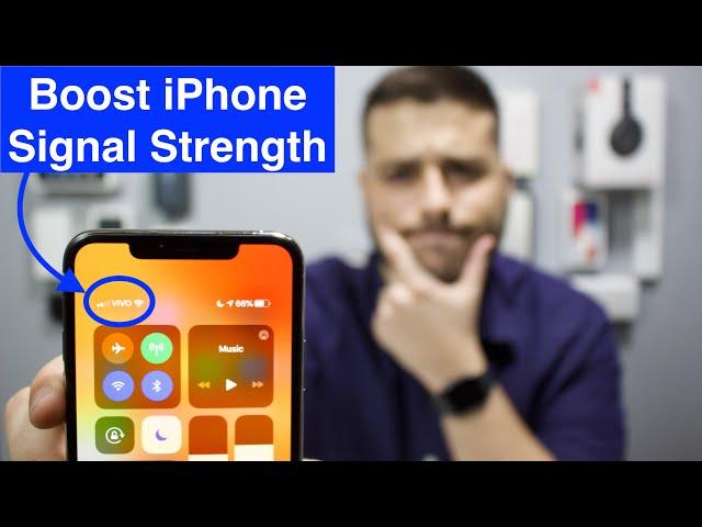 How to Boost iPhone Signal (Service)!