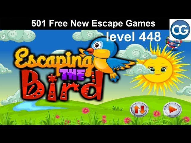 [Walkthrough] 501 Free New Escape Games level 448 - Escape the bird - Complete Game