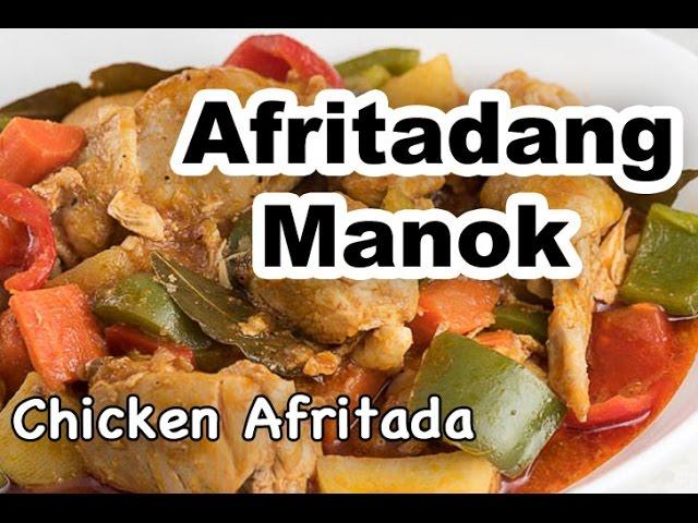 Chicken Afritada Recipe | How to Cook Afritadang Manok with Bell Pepper | Panlasang Pinoy