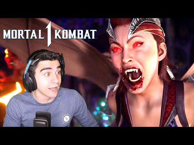 MEGAN FOX IS NITARA? | Mortal Kombat 1 - Nitara Reveal Trailer (Reaction)