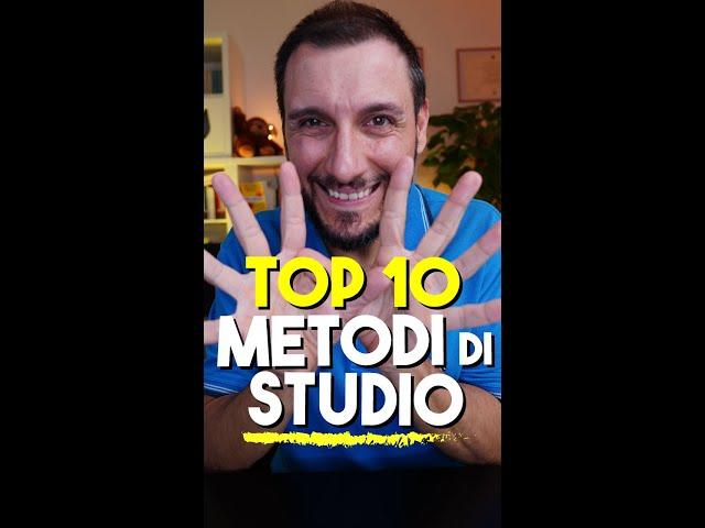 CLASSIFICA delle Migliori Tecniche di Studio (non Usare le Sbagliate)