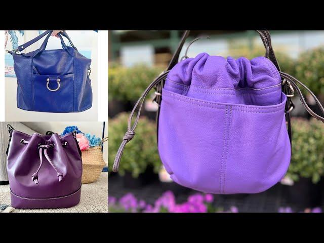 Help me Declutter Purple Bags