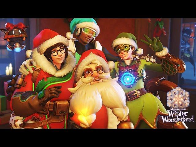 All Overwatch Winter Wonderland Skins and Items!