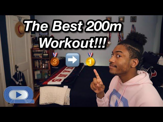 The Best 200m Workout | Best 200m Training