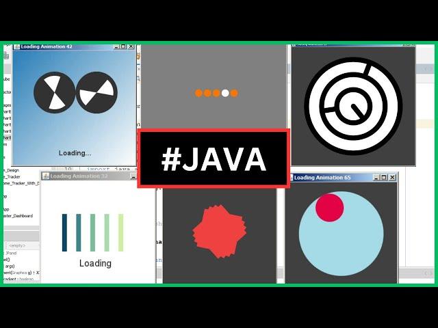 Java Project Tutorial - How To Create Loading Animation Forms In Java NetBeans With Code - [Part 3]