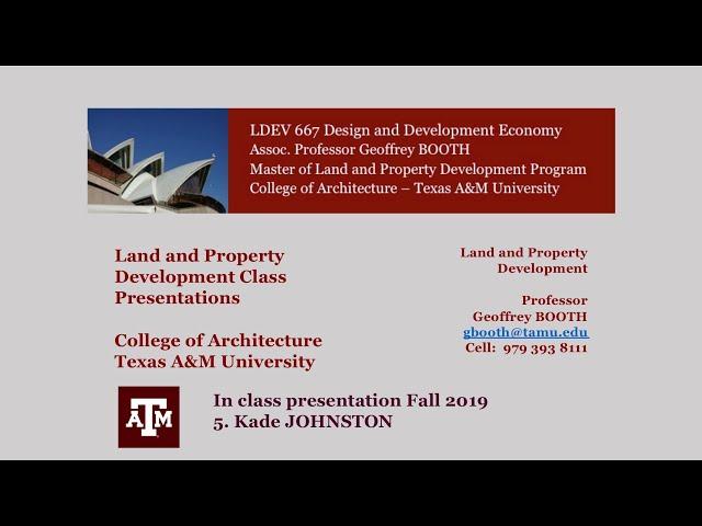 5. Kade JOHNSTON’s LDEV 667 Fall 2019 In-class presentation.