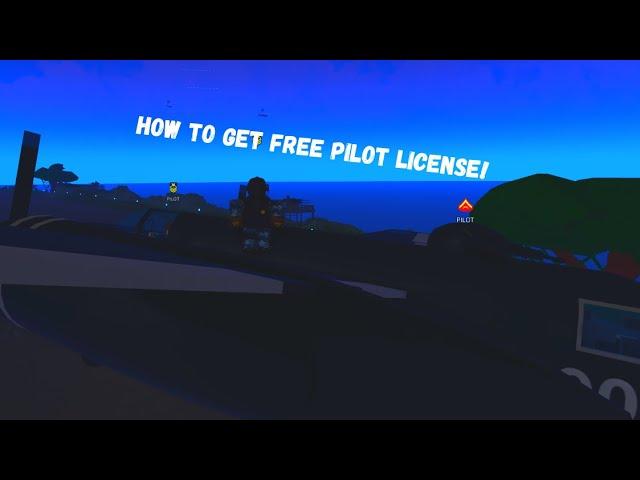 How to get free pilot license (Navy Simulator) OUT DATED.