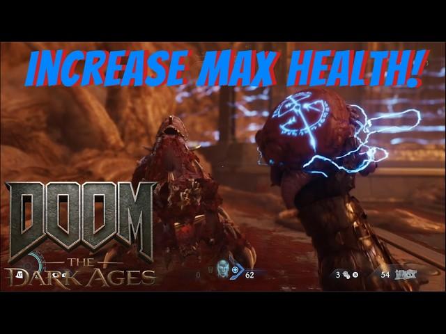 Doom the Dark Ages how to increase MAX Health stats!