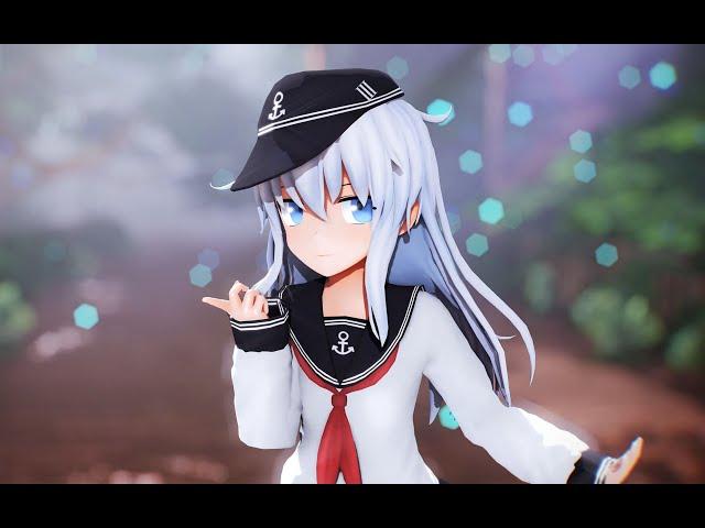 【Kan Colle MMD／4K／60FPS】Hibiki【Darling Dance】