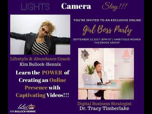 Lights  Camera  Slay  with Dr. Tracy Timberlake