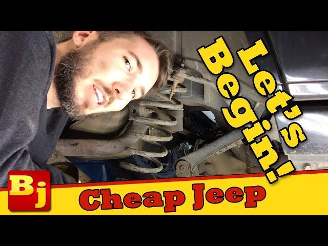 The Work Begins - Operation Cheap Jeep