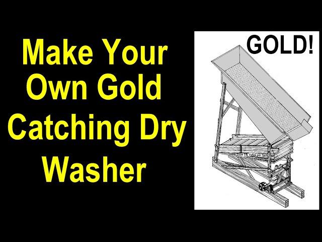 Capture Desert Gold Like a Pro with This DIY Dry Washer