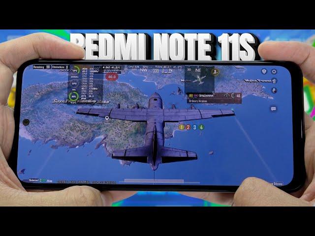 Xiaomi Redmi Note 11s test game PUBG Mobile 2024