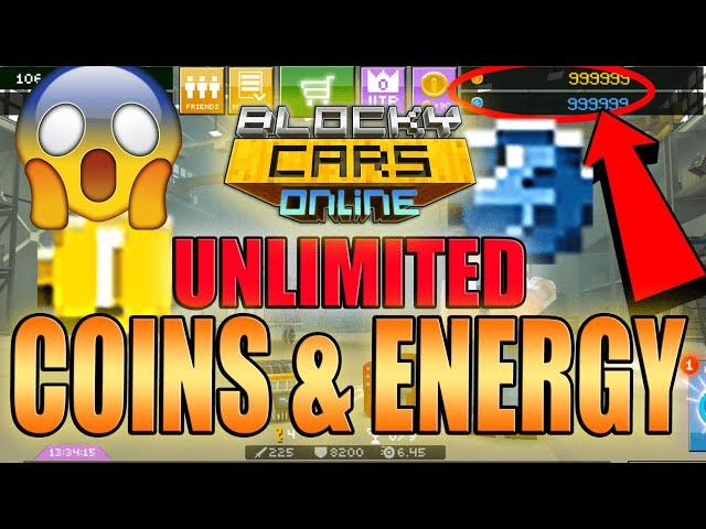 Blocky Cars Cheat - Unlimited Free Coins & Energy Hack