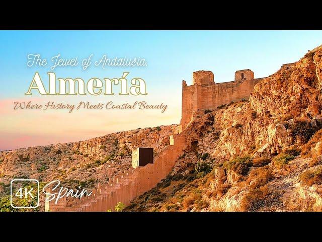 [4K] Almería, Spain, a coastal town in Andalusia & a hidden paradise cove, travel vlog