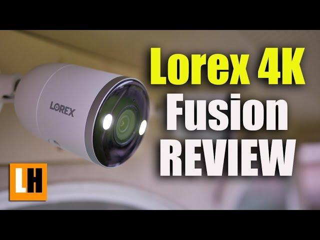 Lorex Fusion 4K IP NVR Security Camera System Review - Features, Unboxing, Setup, Video & Audio