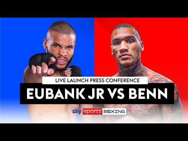 Chris Eubank Jr vs Conor Benn  | LIVE Manchester Launch Press Conference