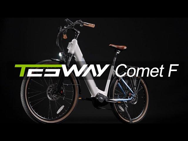 Tesway Comet F | Mid-drive Motor Urban Commuting Step-though E-bike