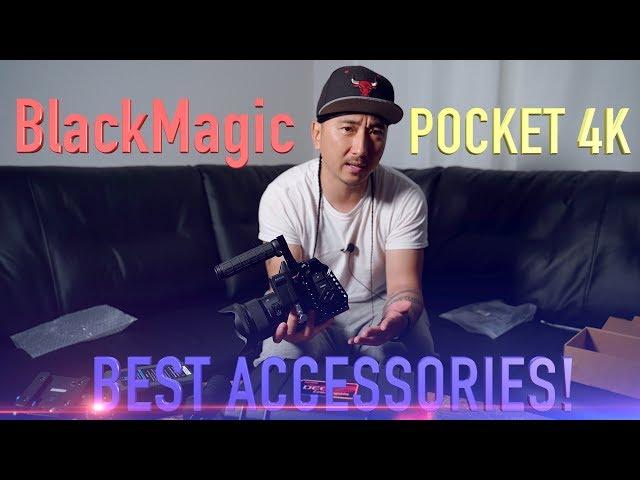 BlackMagic Pocket Cinema Camera 4K | BEST ACCESSORIES!