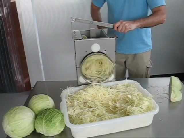 Deluxe Cabbage Shredder Product Demonstration