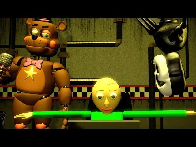 BALDI'S BASICS IN ULTIMATE CUSTOM NIGHT SFM FNAF ANIMATION