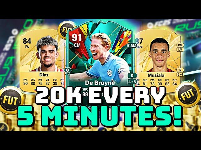 20K EVERY 5 MINUTES!  Best EA FC 25 Trading Method (EA FC 25 Sniping Filters & Bulk bidding)