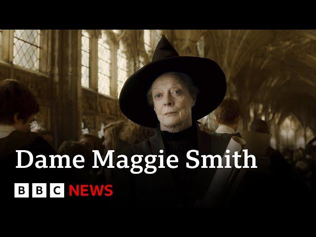 Tributes paid to Dame Maggie Smith | BBC News