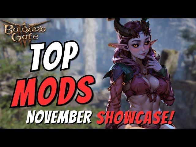 Top 16 Mods Baldur's Gate 3 You NEED! For In-game, PC and Console! November 2024 Showcase | BG3 Mods