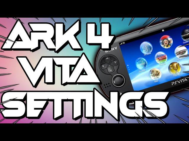 ARK-4 PS Vita Adrenaline Settings Review 2023