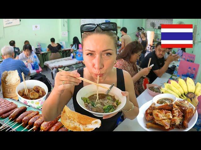 First THAI FOOD since ages  Wang Lang Market Bangkok