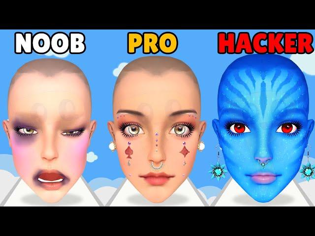 NOOB vs PRO vs HACKER in Makeup Battle