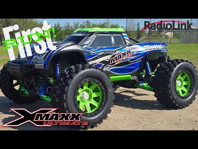 Traxxas X Maxx Ultimate (First Run Of The Ultimate X-Maxx)