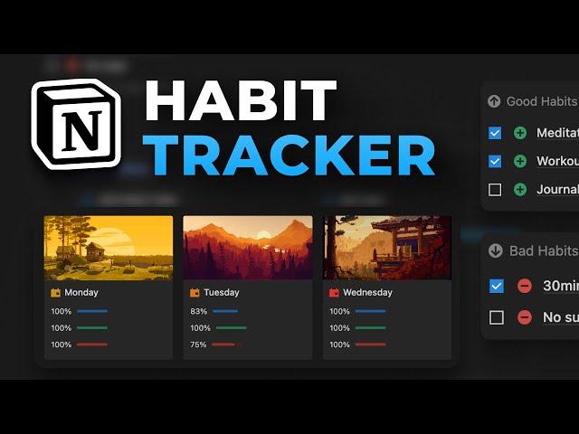 How to Build the Ultimate Notion Habit Tracker for 2024