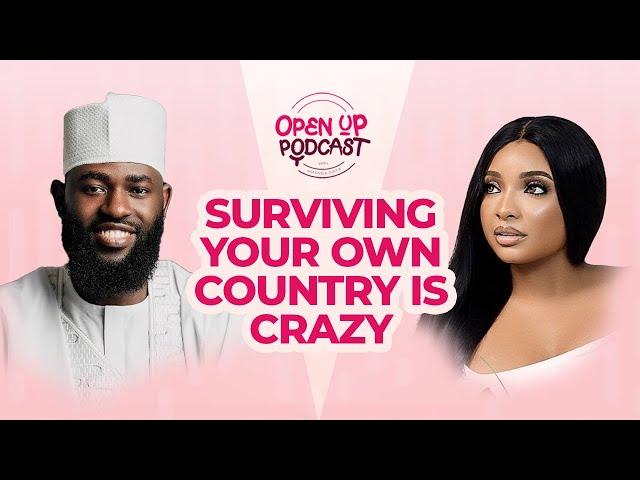 Surviving your own country is CRAZY - The Open Up Podcast | Amanda Dara