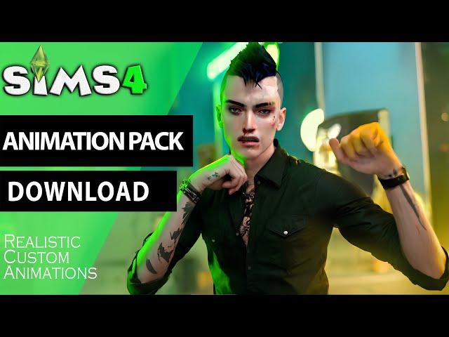 Sims 4 Animation pack Download | Realistic Animation